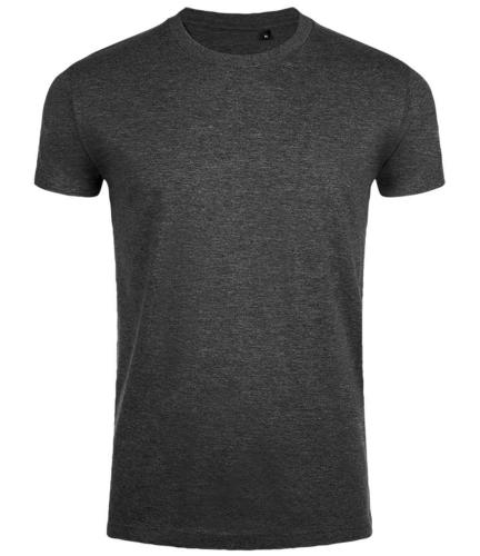 SOLs Imperial Fit T-shirt - Charcoal marl - L